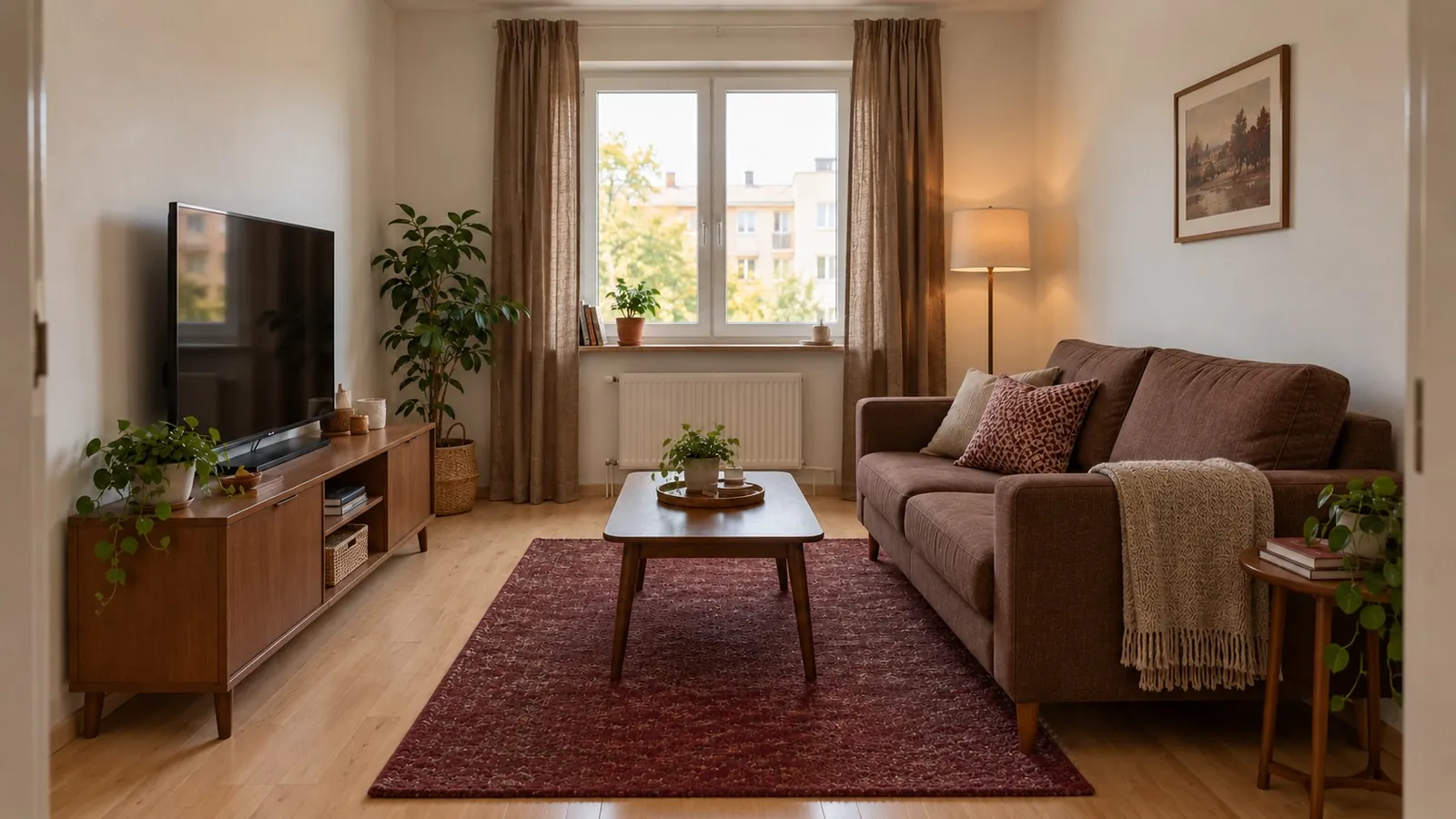 Starting look for the same apartment room